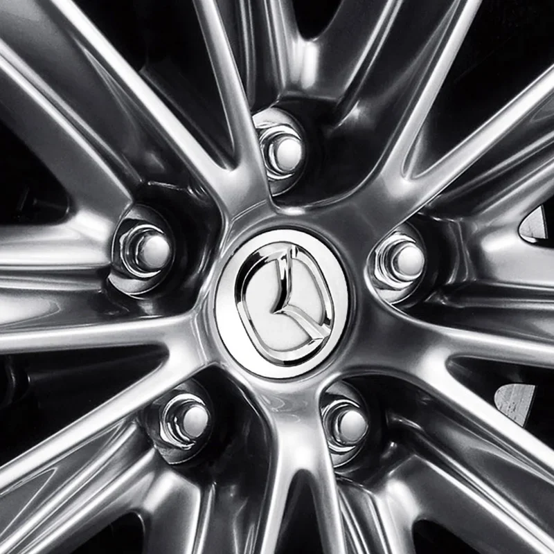 Для Mazda 4 шт. колпачок центра колеса с логотипом крышка ступицы эмблема длинная
