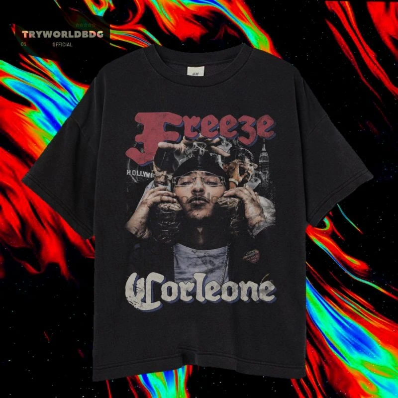 Винтажная темно-серая футболка со шлейфом |