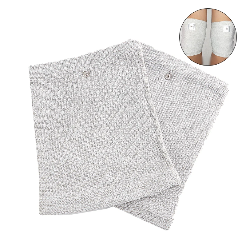 

1Pair Conductive Fiber Electrode Leg Massage Kneepads DDS Knee Cover Pads Health Care Massage Tool Electrode Kneepad