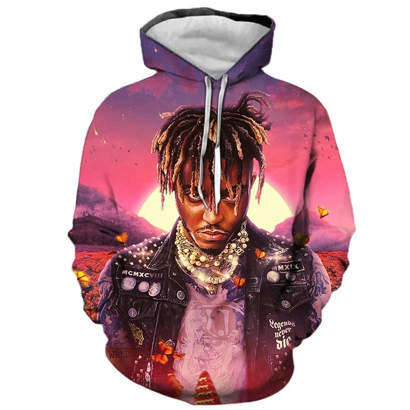 

Juice Wrld 3D Print Hoodie Men/women Cool Juice Wrld Hoody Sweatshirt Casual Fashion Long Sleeve Hooded