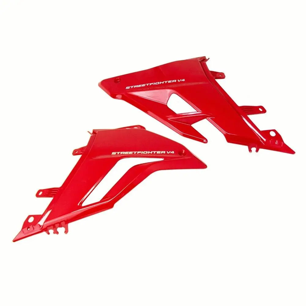 

For DUCATI Streetfighter V4 V4S 2020-2022 Motorcycle Gloss Red Lower Bottom Oil Belly Pan Fairing Accessories
