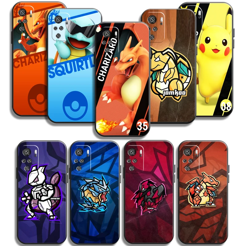 

Pokemon Pikachu Phone Cases For Xiaomi Redmi Redmi 7 7A Note 8 Pro 8T 8 2021 8 7 7 Pro 8 8A 8 Pro Coque Soft TPU Back Cover
