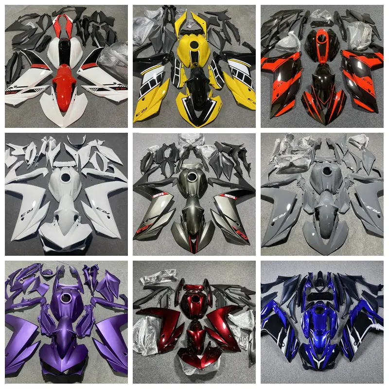 Фото Подходит для мотоциклов Yamaha R3 R25 2015, 2016, 2017, 2018 годов выпуска, полный комплект обвеса с крышкой бака, возможна индивидуальная настройка. №1