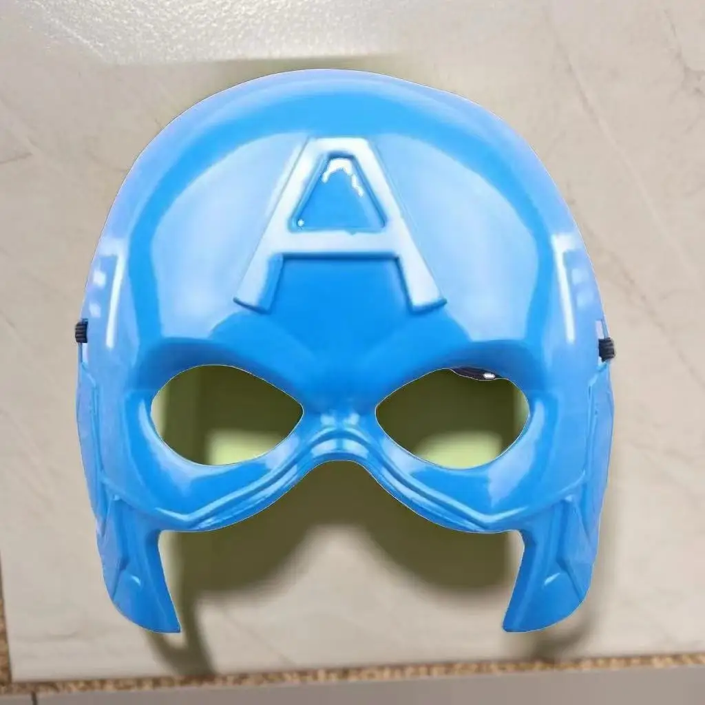 Модель Captain America Мстители из комиксов Marvel украшения для Хэллоуина маска детские