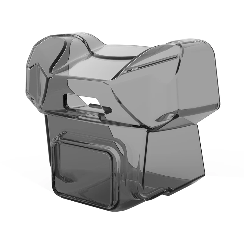 

OOTDTY Suitable for DJI Air 2S/ Air 2 Lens Hood Transparent Camera Lens Cover Case Dust Proof Anti Scratch Protector