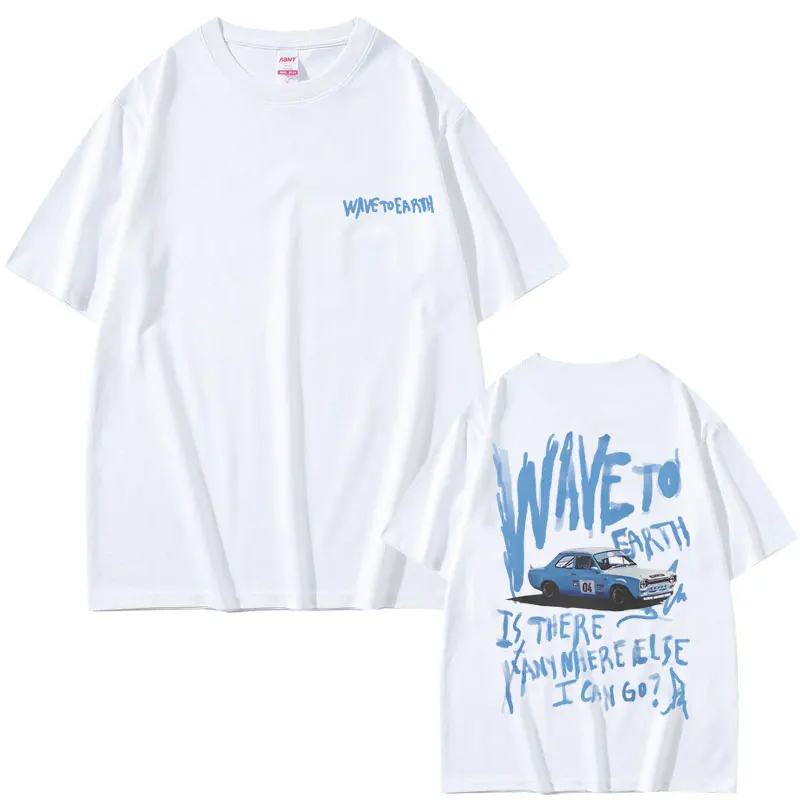 Футболка Мужская/женская с коротким рукавом модная двухсторонняя Свободная