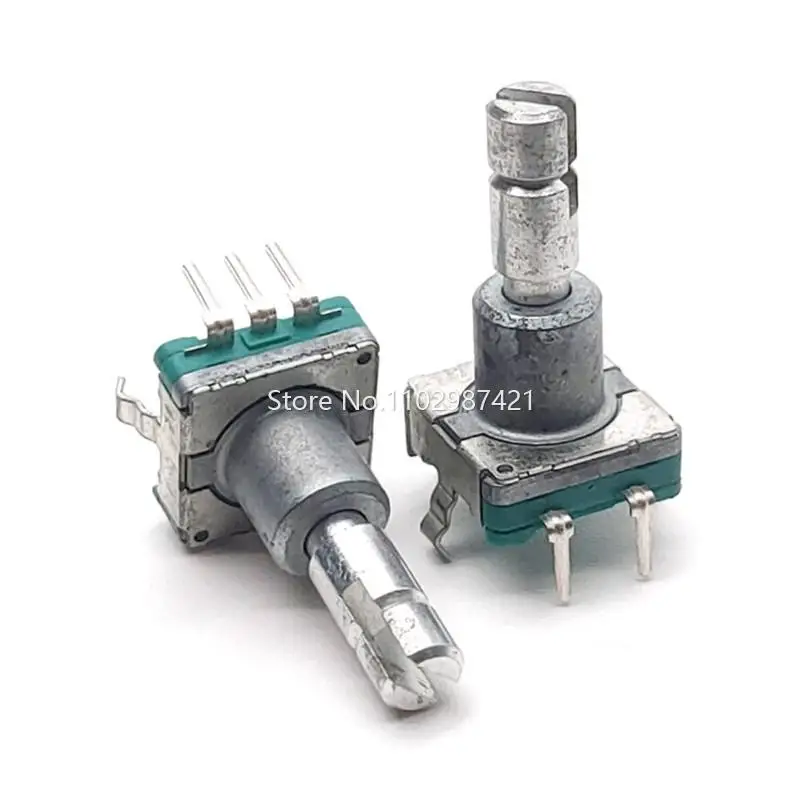 

1 шт. вращающийся на 360 градусов энкодер с переключателем регулировки громкости навигации длина вала потенциометра 18 мм без позиционирования 15 импульсов