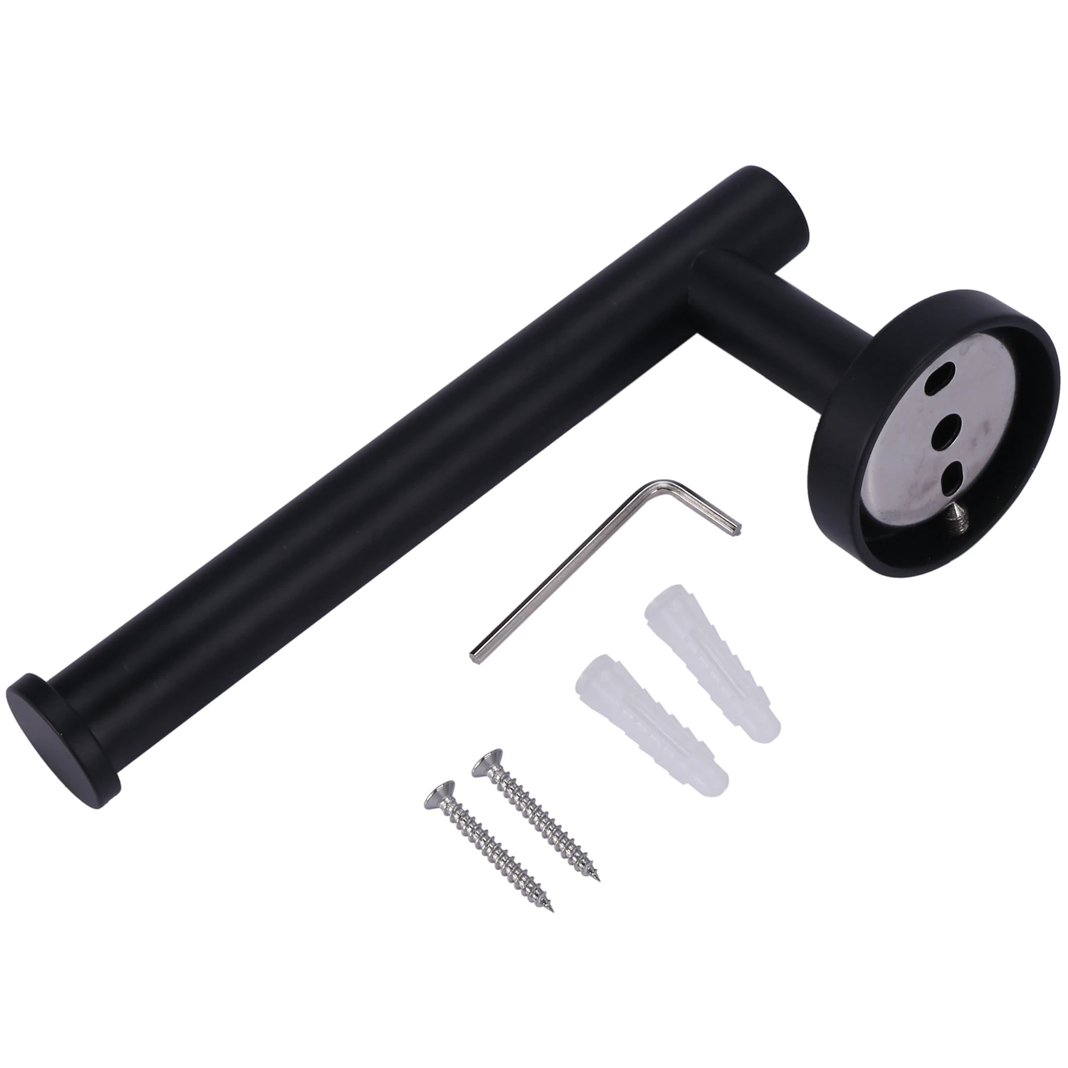 Toilet Paper Holder Paper Holder Waterproof Toilet Paper Holder for Bathroom Accessories Set Black