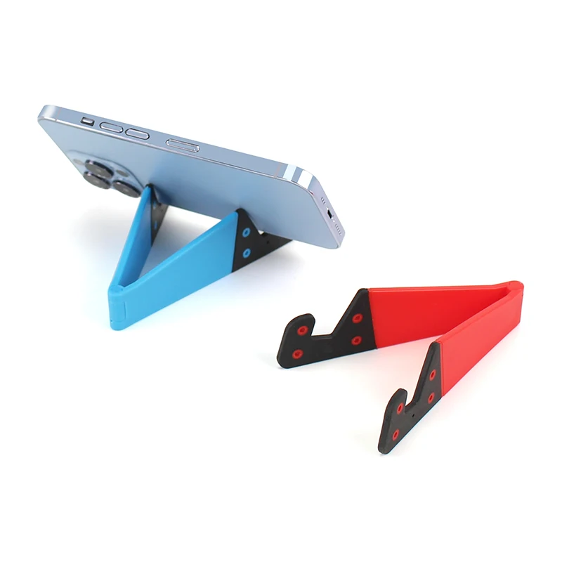

New V-Shaped Universal Foldable Mobile Cell Phone Stand Holder for IPhone IPad E-Reader Tablets Adjustable Support Phone Holder