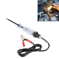 6v 24v car voltage circuit tester auto test voltmet long probe pen light bulb test pen automobile diagnostic tools