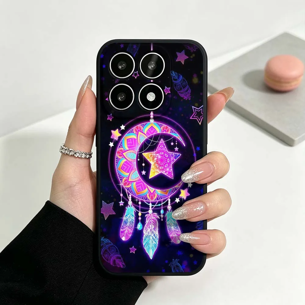 Фото Чехол для телефона с рисунком Dreamcatcher Art для Xiaomi MI 17 15 15T 15S 14 14T 13 13T 12 12S Lite Pro Max Ultra №3