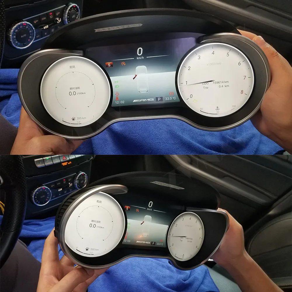 Самая высокотехнологичная цифровая приборная панель с ЖК-дисплеем для Mercedes-Benz