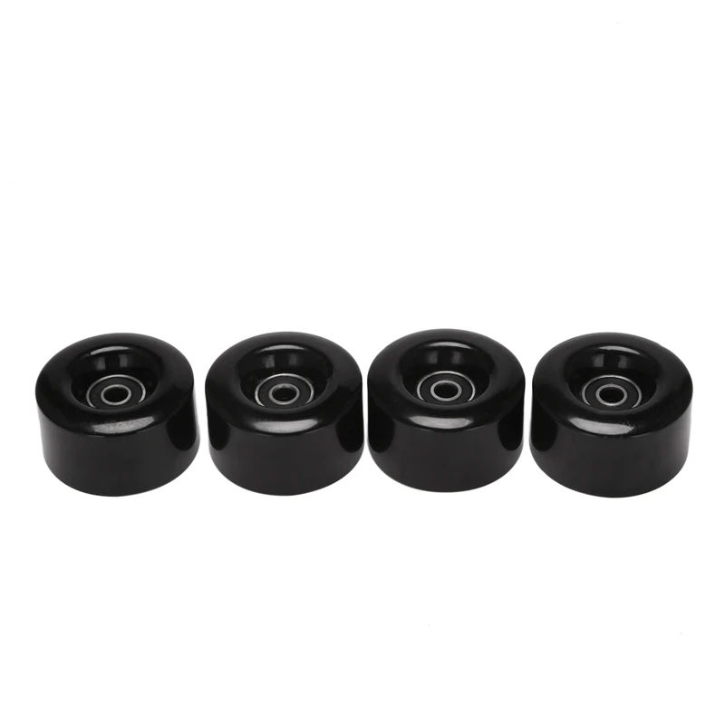

4PCS Double Row Roller Skates Four-Wheel Roller Skates Roller Skates Non-Shiny Wheels PU Wear-Resistant Wheels