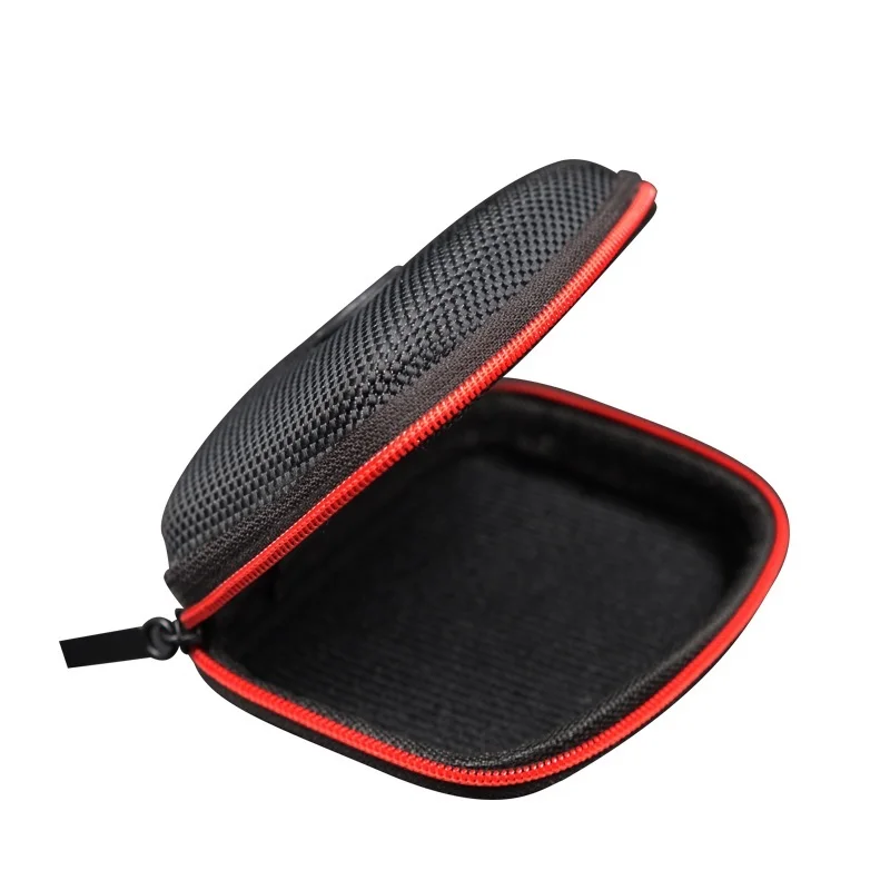 

Bluetooth Headset case With logo V80 ES4 Case earphone BoxSquare Portable Compression Headset case EVA Zipper case