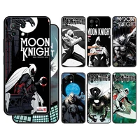 marvel moon knight tv show case cover for xiaomi mi 12 11 lite 11t 9t 10t note 10 k40 pro k50 k40s gaming casing shockproof