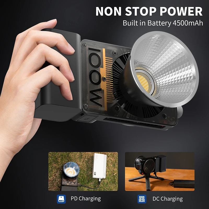 ZHIYUN cineодноранговая CX100 100 Вт 2700K-6500K карманная фотография Фотография Студия