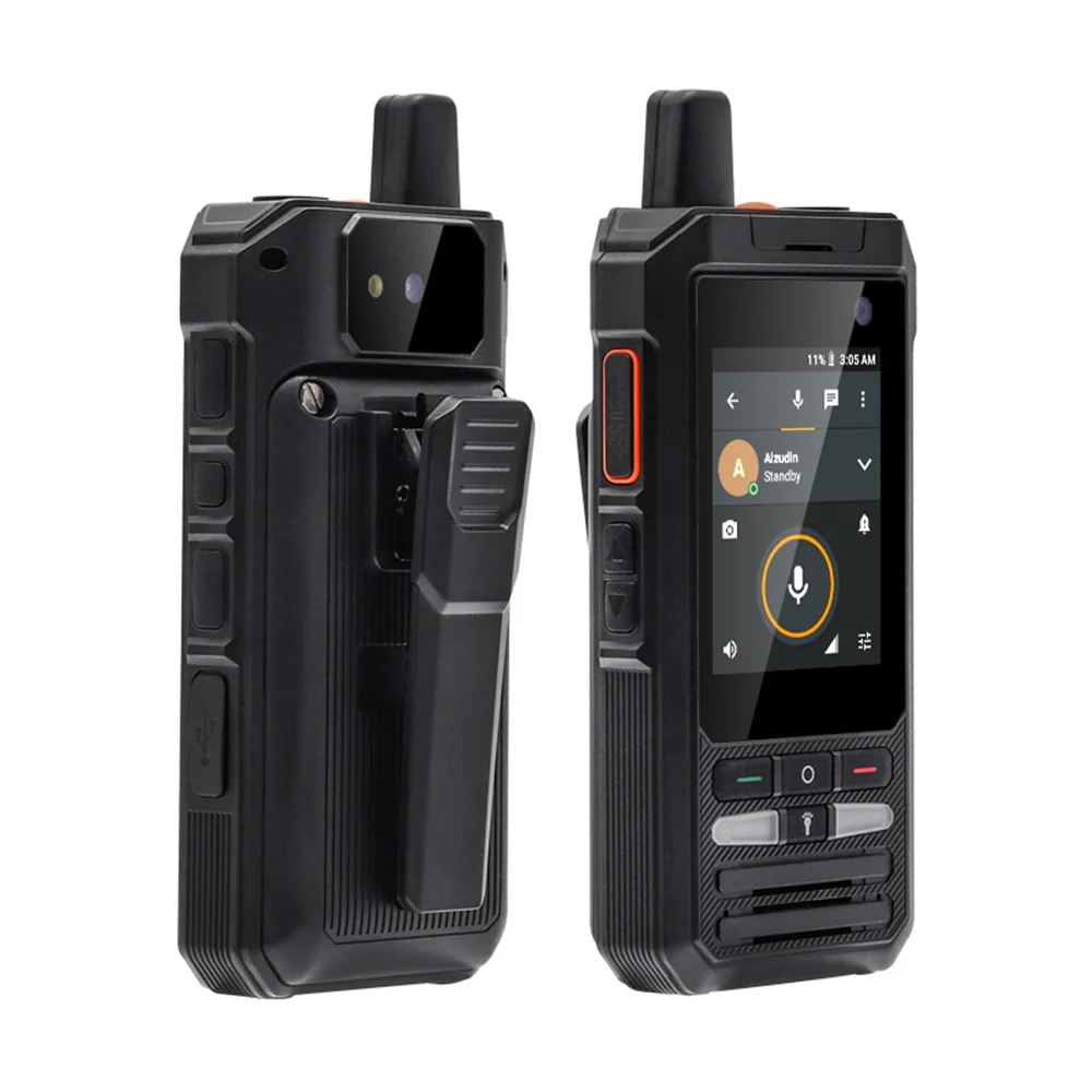 UNIWA F80S POC Walkie Talkie 4G Rugged Phone 1GB RAM 8GB ROM 5300mAh 2.4 Inch Android 10 Spreadtrum SL8541E Quad Core 1.4GHz SOS