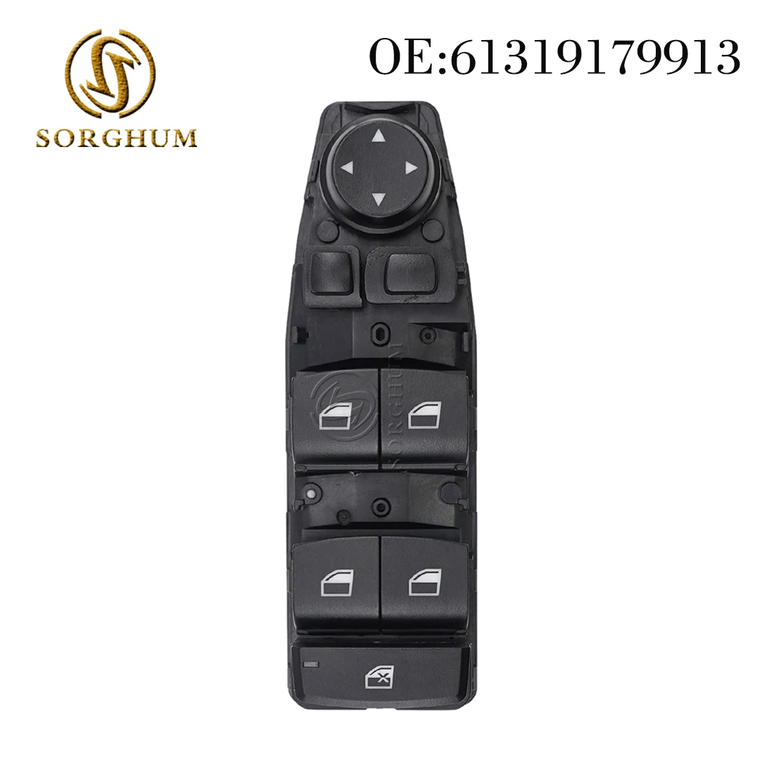 

SORGHUM Master Power Window Lifter Control Switch Button 61319179913 61319241955 For BMW 5 6 F10 F11 F18 F06 X3 F25 Vehicle Part