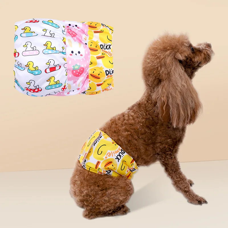 

Dog Diapers Male Replaceable Dog Pants Dog Anti-harassment Physiological Belt Small Dog Pet Supplies