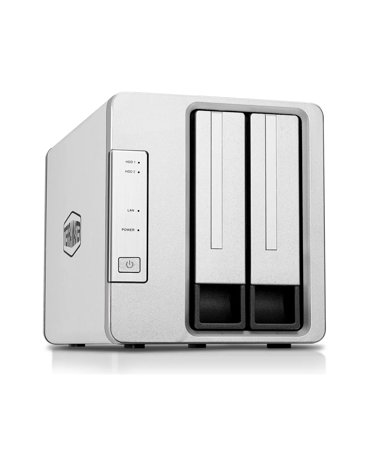 TERRAMASTER NAS F2-423 2-Bay, высокая производительность для SMB с четырехъядерным процессором, память 4 Гб DDR4, порты 2x2.5GbE, сервер NAS (без дискового устройства)
