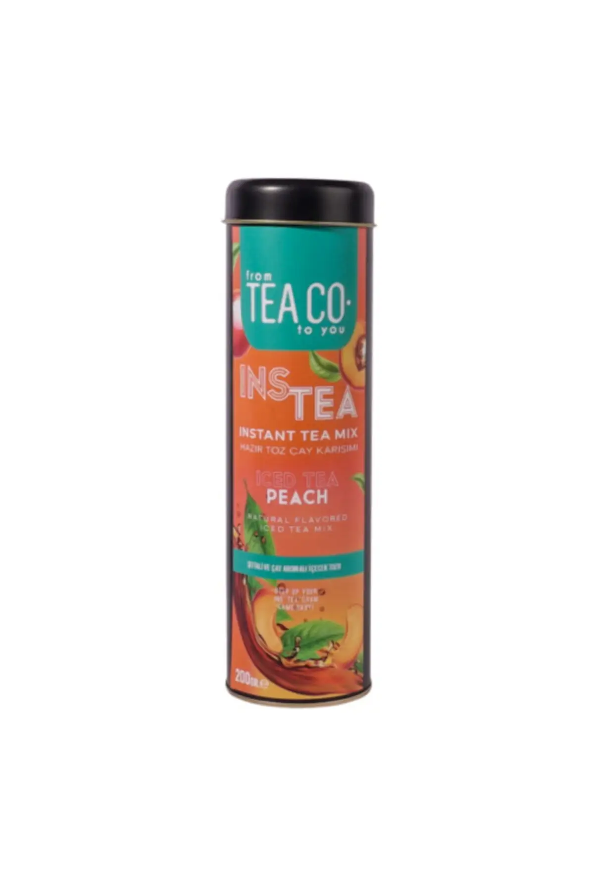Instea Peach Black Tea and Peach Cold Tea Mix 200gr