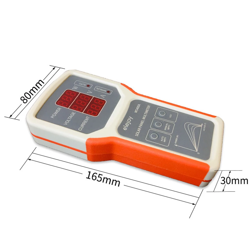 

Multimeter MPPT Tester Testing Power W/ EVA Bag Over Temperature Protection