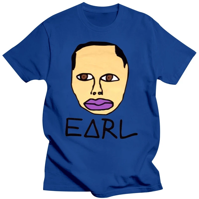 Новинка 2019 мужская рубашка свитшот с надписью EARL MERCH