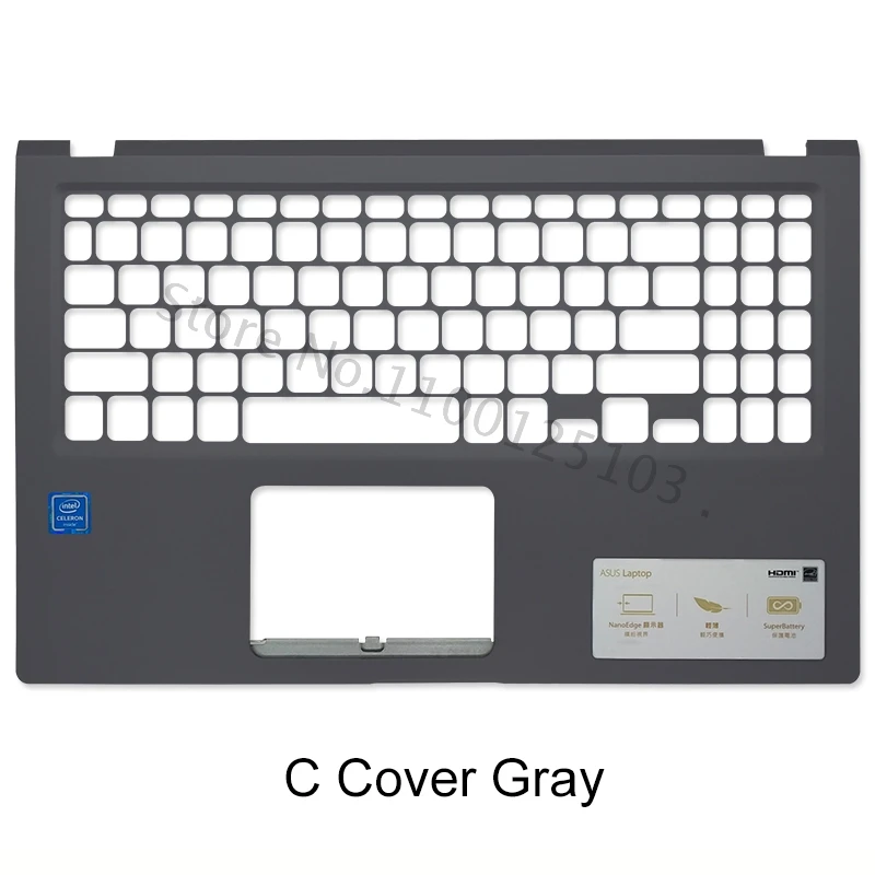 Чехол для ноутбука Asus X515EOENKK серебристый