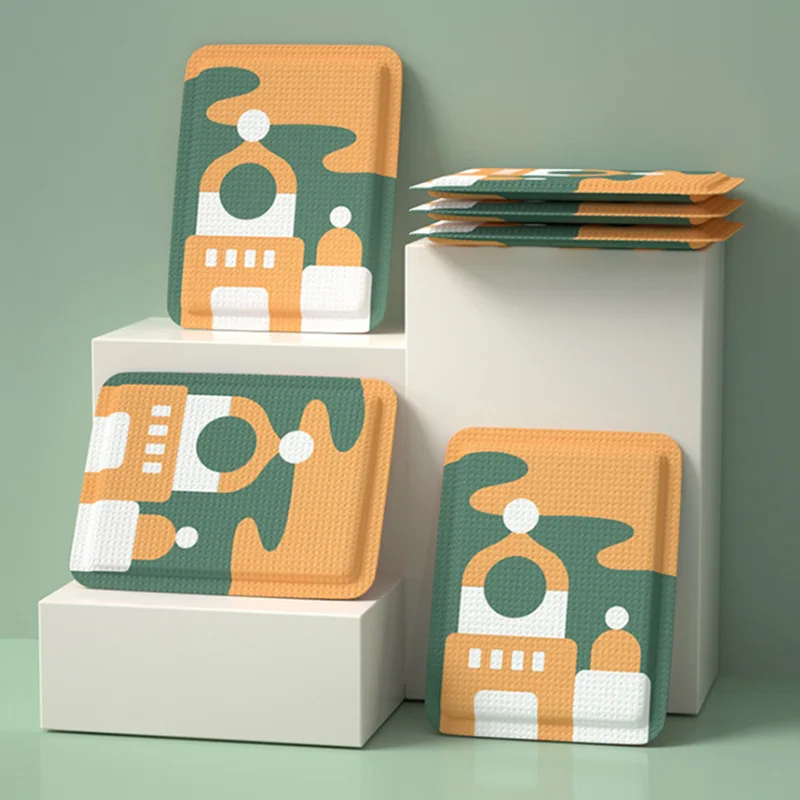 

10 шт. теплые наклейки, теплые детские дворцовые наклейки, Самонагревающиеся наклейки для рук, ног, дименорехи, теплые наклейки для тела, холо...