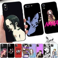 toplbpcs nana osaki anime phone case for iphone 11 12 13 mini pro xs max 8 7 6 6s plus x 5s se 2020 xr case