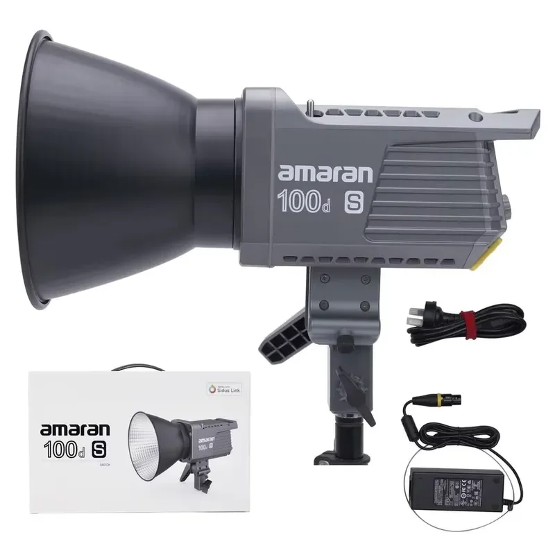 Фото Светодиодный видеосвет Amaran 100x S 100W Bi-Color для студии, крепление Bowens, бесшумный вентилятор, для прямых трансляций и фотосъемки, Aputure Private №2