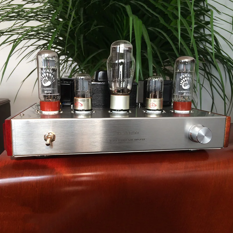 High-quality EL34 Tube Power Amplifier Fever Grade Single-ended Class A HIFI Audio Integrated | Электроника