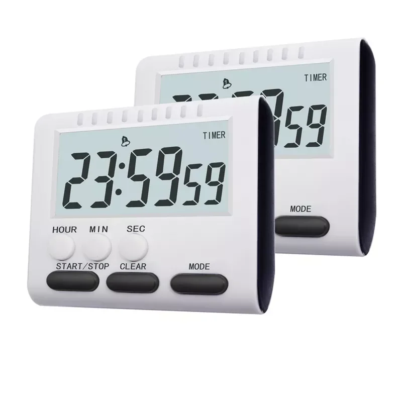 

2023New Kitchen Timer Alarm Clock Home Cooking Practical Supplies Cook Food Tools Kitchen Accessories 2 Colors