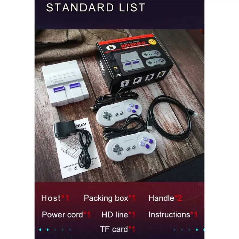

1Set Super Mini High Definition Game Host Built-in 821 NES Games Machine Console