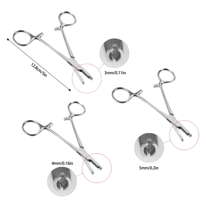 Шарики из нержавеющей стали плоскогубцы инструмент для пирсинга практичные