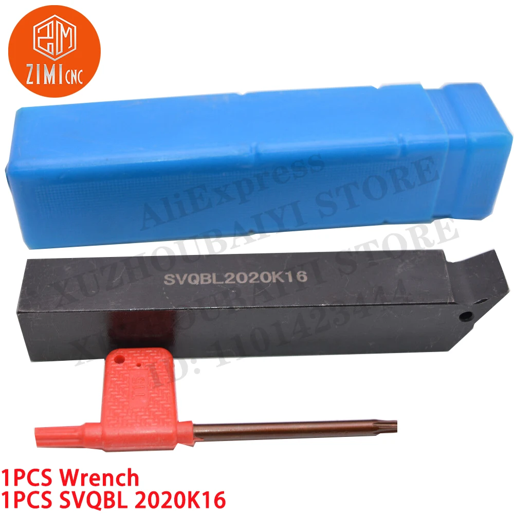 1 шт. SVQBL 2020K16 Внешний держатель токарного инструмента для станка VBMT1604