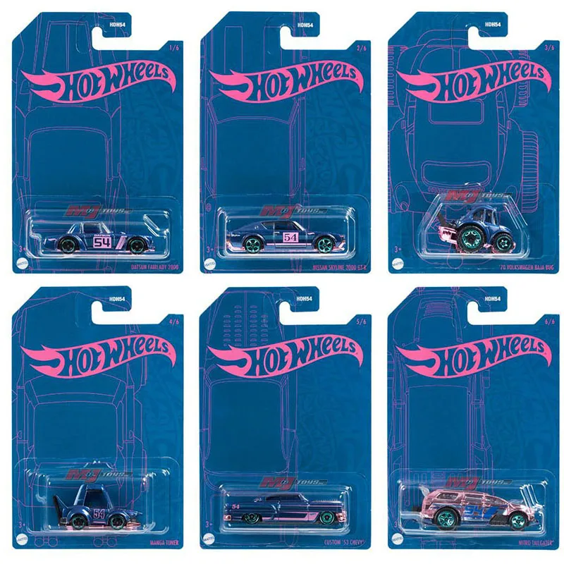 Горячие колеса жемчуг и хром 54-я годовщина нитро задняя дверь/Nissan Skyline 2000 GT-R 1/64