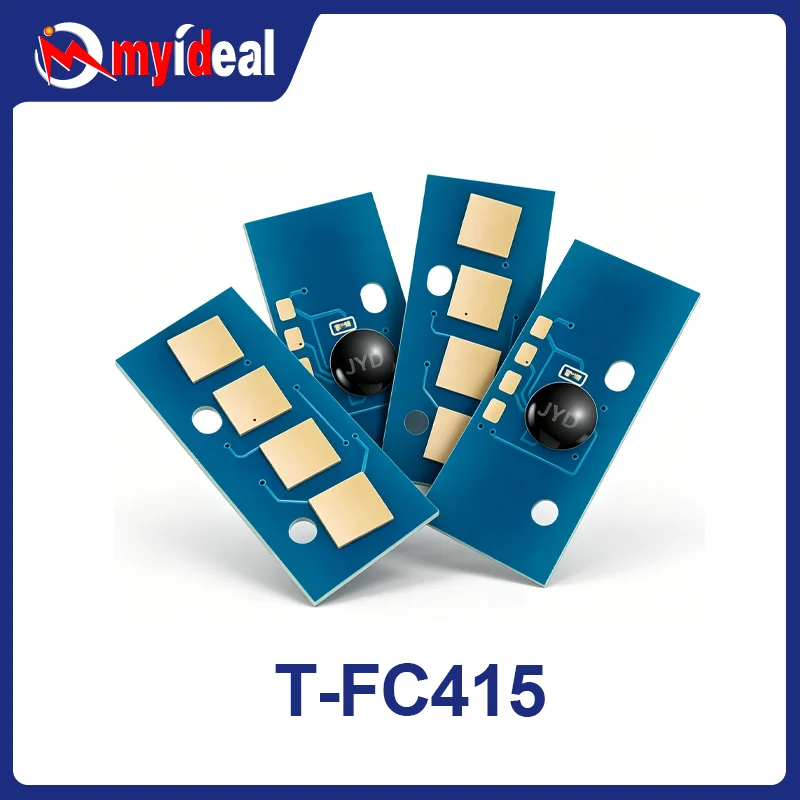 Фото 8 шт. чипов для тонера T-FC415 TFC415 TFC415 для принтеров Toshiba e-STUDIO 2515AC 3015AC 3515AC 4515AC 5015A 2010AC 2510AC. №1
