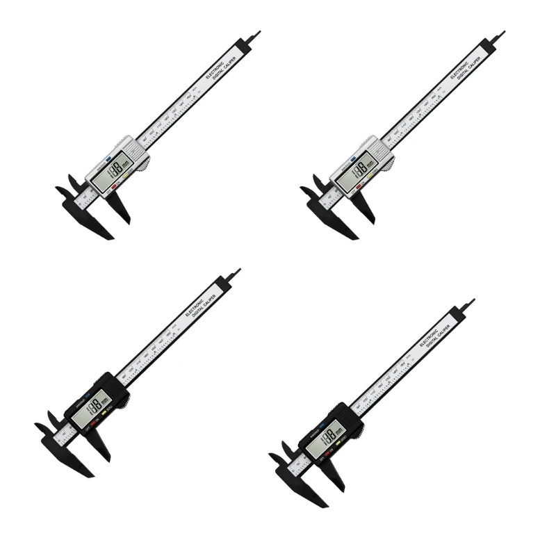 

6 Inch Digital Vernier Caliper 150mm Stainless Steel Micrometer Electronic Tool