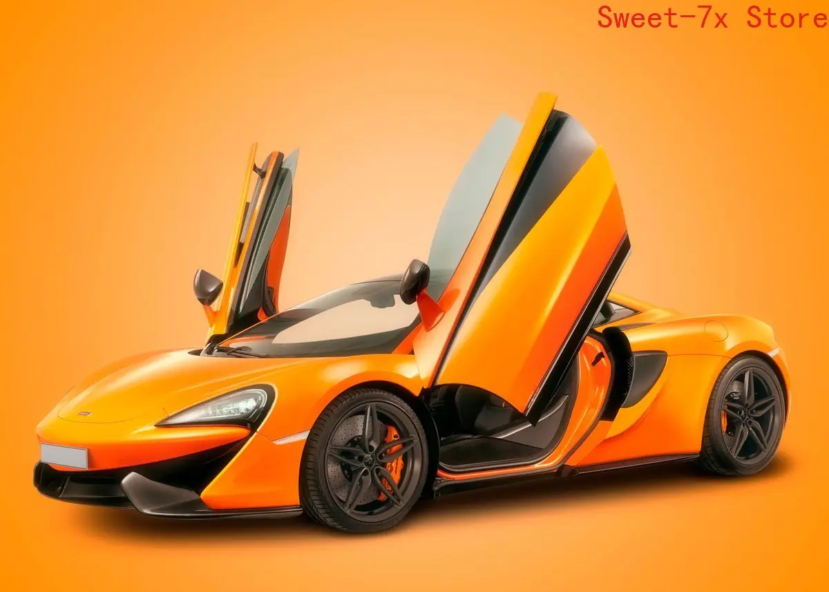 Картина на холсте City Night Mclaren Car GTR 80-х годов скандинавские настенные плакаты и