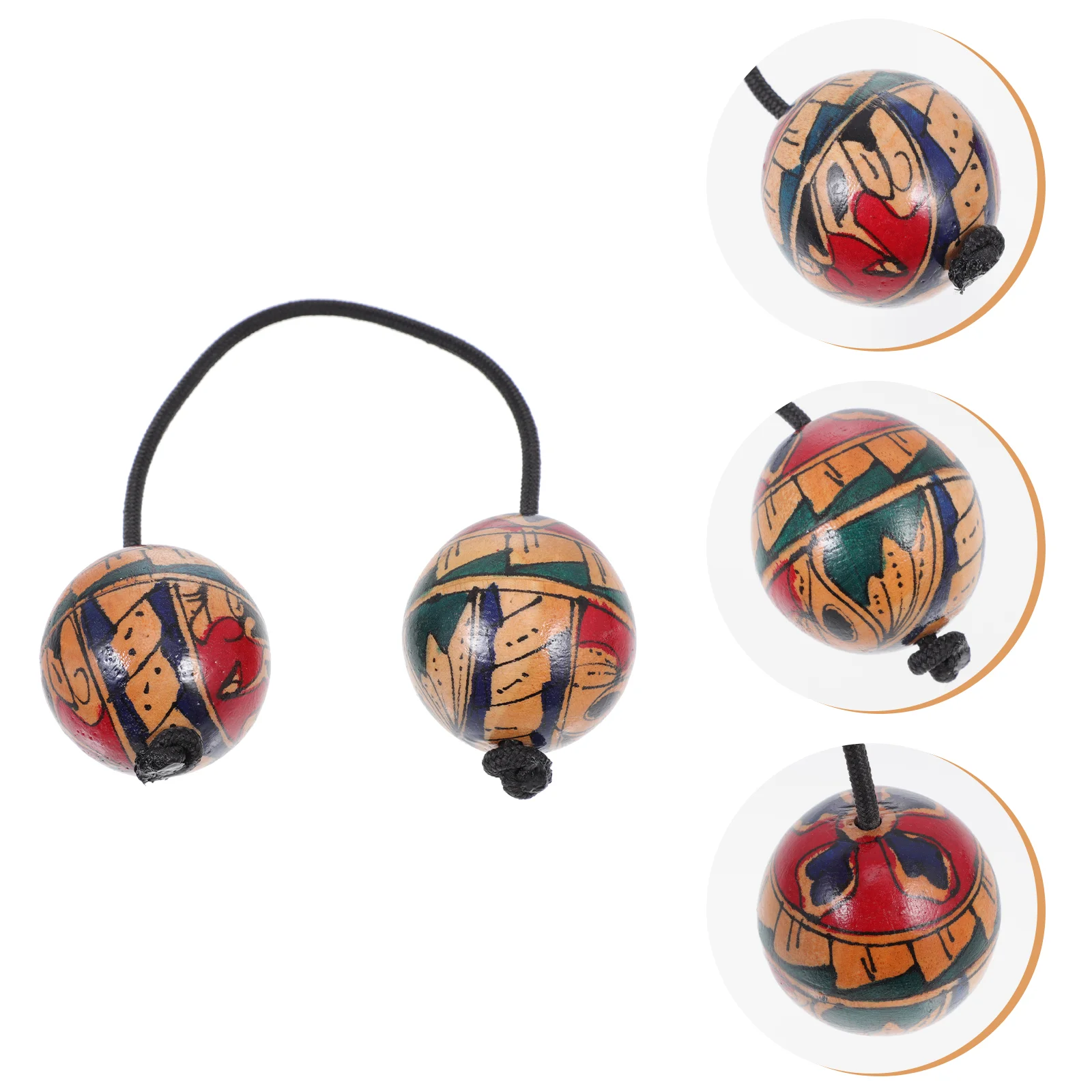 

Hand Shaker Instrumentpercussion African Rhythm Maracas Shakers Musical Sand Aslatua Painted Mexican Drum Handed Rhythmic One