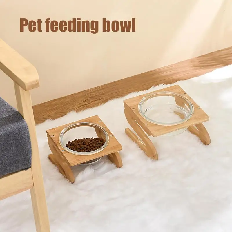 

Миска для еды для кошек, миски для еды и воды для домашних животных, миски для еды с защитой от брызг, приподнятые и наклонные, для кормления домашних животных