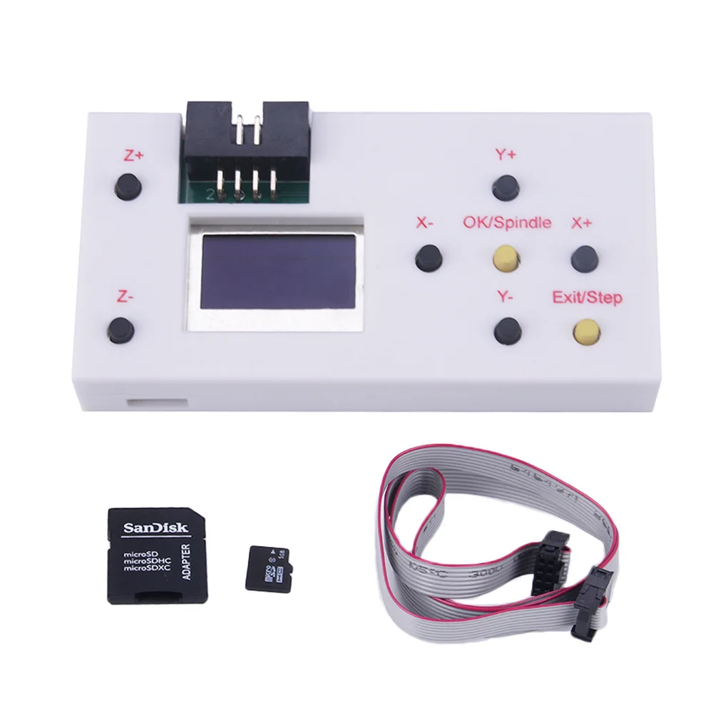 

CNC Offline Controller 3 Axis GRBL DIY CNC Router Offline Control Module LCD Screen for 3018 Pro/Max Milling Engraving Machine