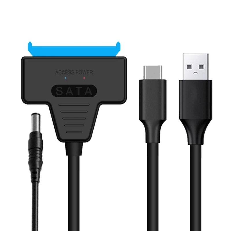 

Кабель USB 3,0 2,0 к USB 3,0 2,0 адаптер 6 Гбит/с Поддержка 2,5/3,5 дюйма внешний HDD SSD жесткий диск 22Pin 3