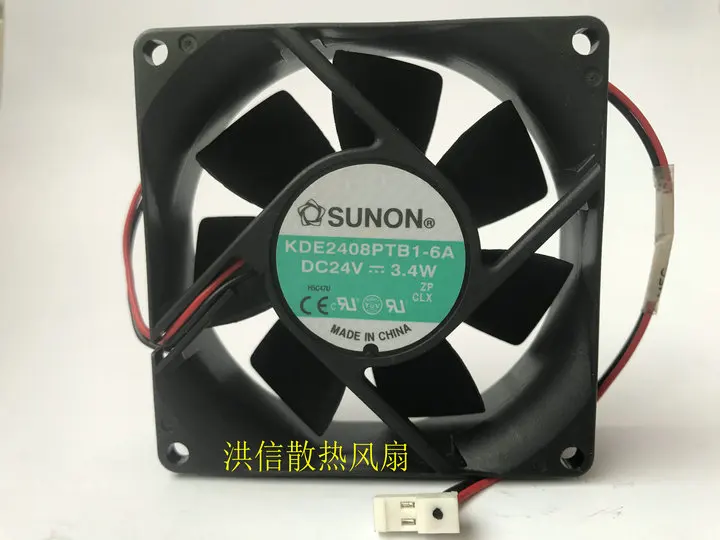 Бесплатная доставка, оригинальная модель SUNON 8025 Φ DC24V 3,4 W 8 см, частота
