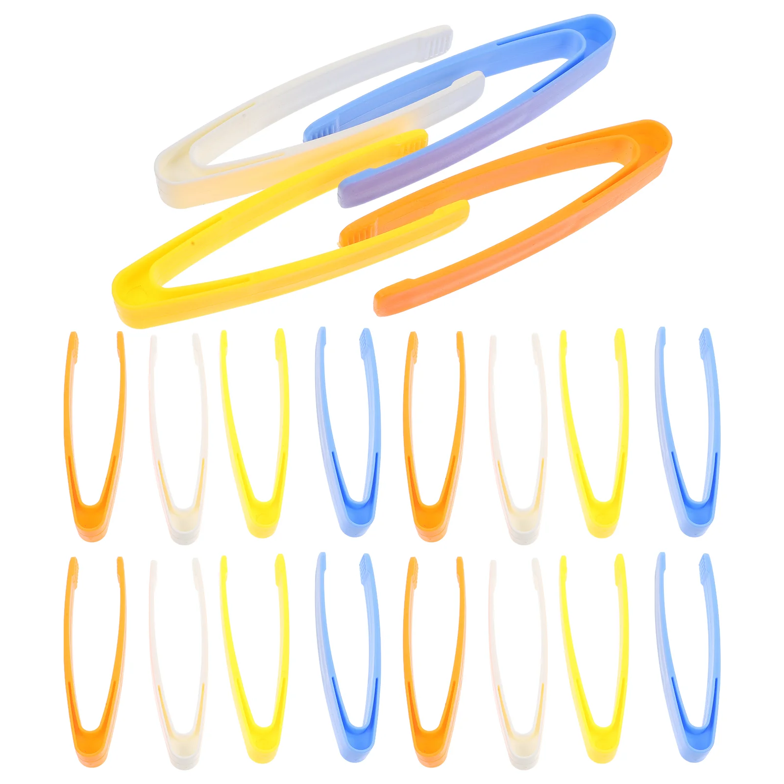 20 шт. уличные пинцеты детские пластиковые мини-мальчики обучающие игрушки