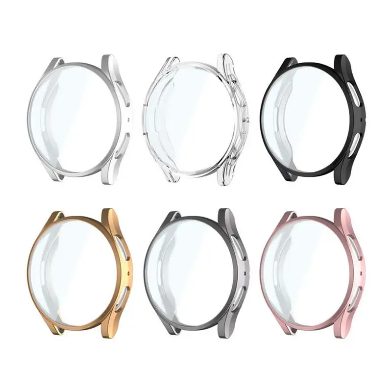 

For Samsung Watch 5 40mm Watch Screen Protector Film All-Around TPU Flexible Case Soft Protective Bumper Cover
