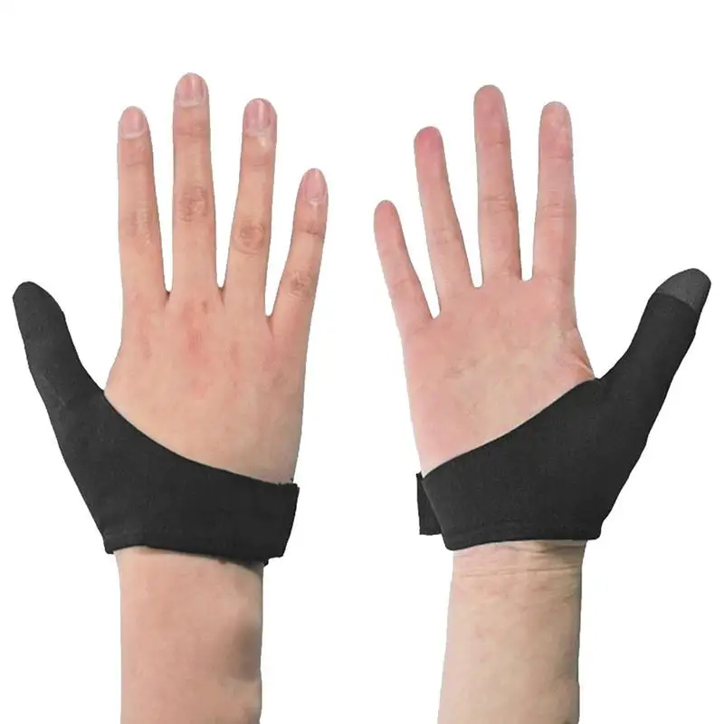 

Bowling Finger Protector Bowling Thumb Covers Adult Right/Left Hand Finger Grip Thumb Stabilizer Saver Bowling Accessories