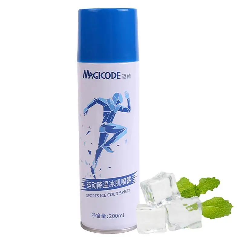 

Cool Spray Cryotherapy Muscle Spray For Athlete Sports 200ml Penetrating Cryotherapy Muscle Spray Sports Freeze Spray For Skin