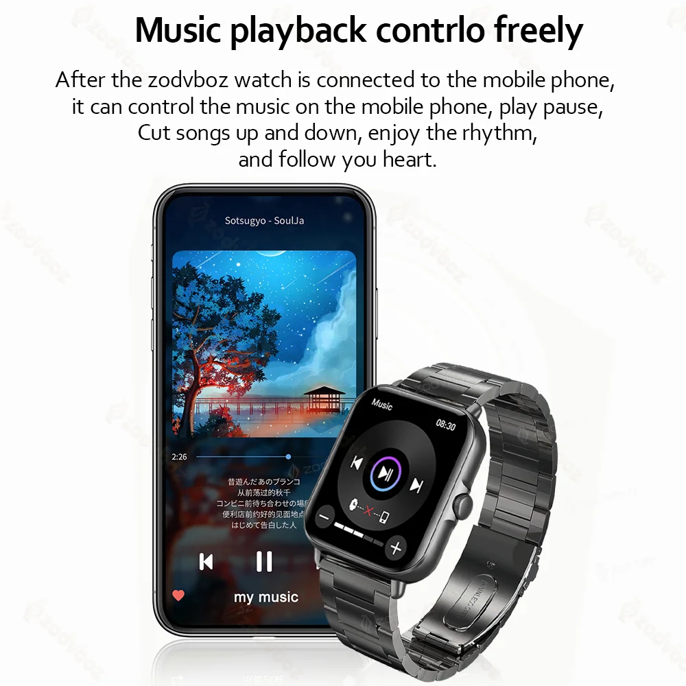 Мужские Водонепроницаемые умные часы с Bluetooth сенсорным экраном 2022 дюйма |